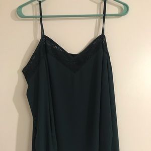 Strappy off the shoulder shirt